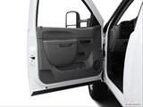  Inside of driver's side open door, window open photo